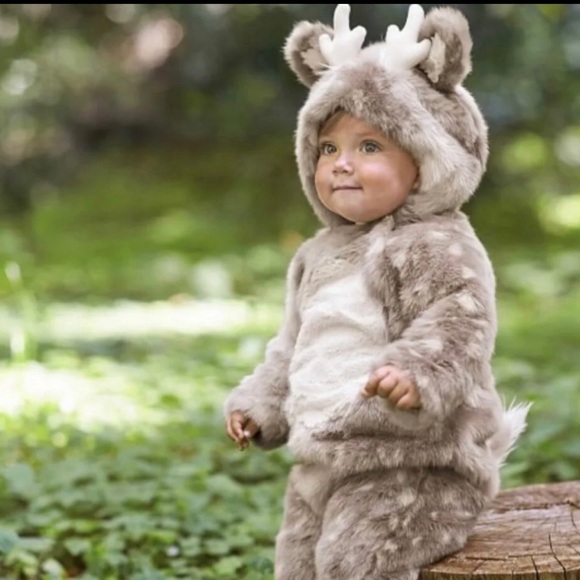 NEW Pottery Barn Woodland Baby Fawn Costume, 0-6 mths - Picture 2 of 7